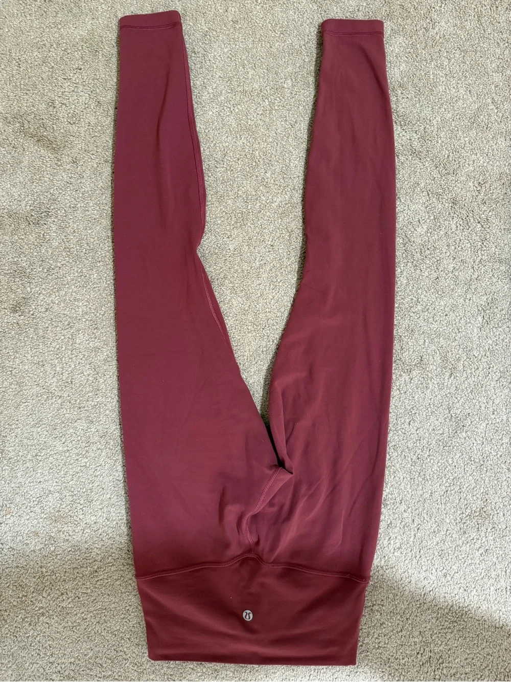 lululemon athletica High-Waist Burgundy Leggings